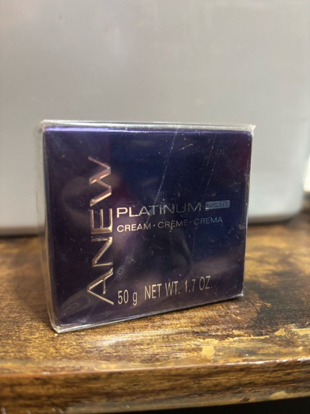 NWT ANEW Platinum Night Cream - Deep Navy Packaging 50g
